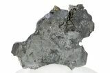 Metallic Bournonite Crystal with Pyrite and Siderite - Bolivia #248471-1